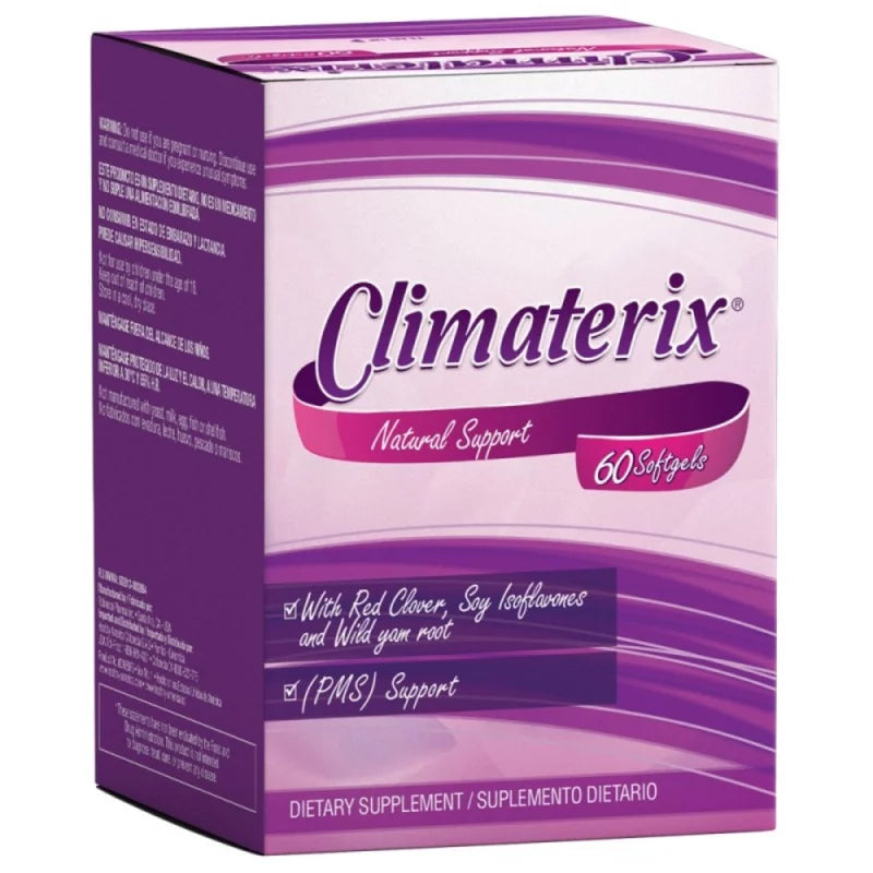 Climaterix - Healthy America - 60 Softgels - Botiqui - Farmacia Homeopática