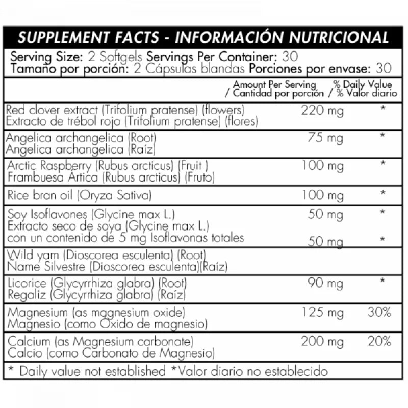 Climaterix - Healthy America - 60 Softgels - Botiqui - Farmacia Homeopática