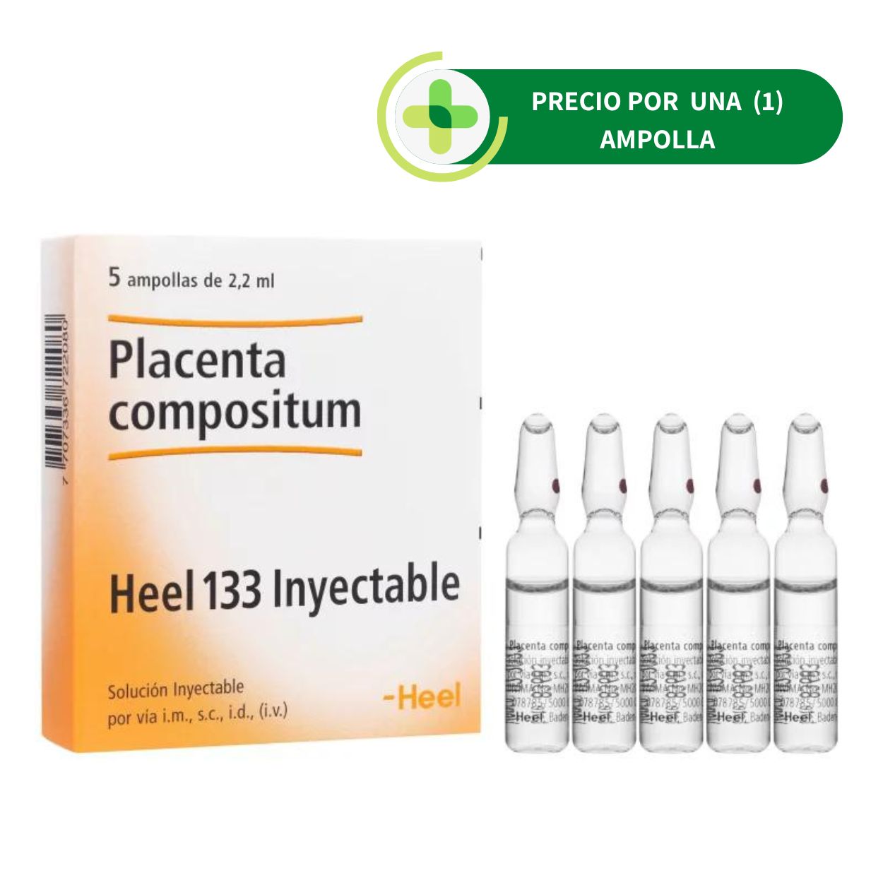 Placenta Compositum Ampolla - Heel - 2.2 ml