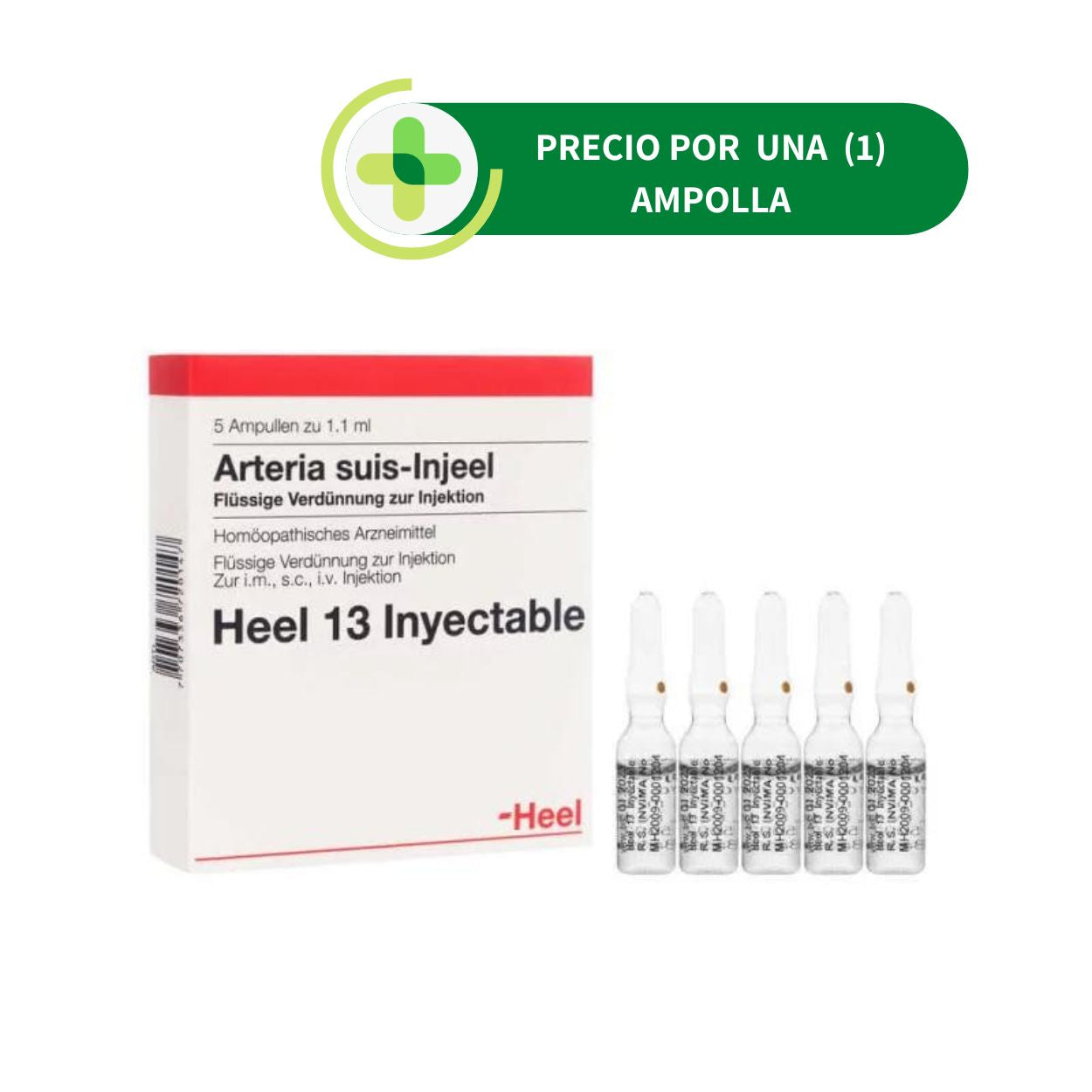 Arteria Suis Injeel Ampolla - Heel - 1.1 ml
