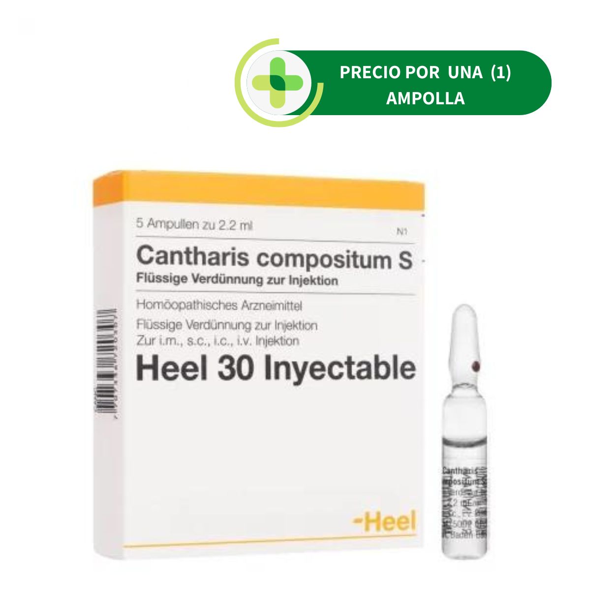 Cantharis Compositum Ampolla - Heel - 2.2 ml