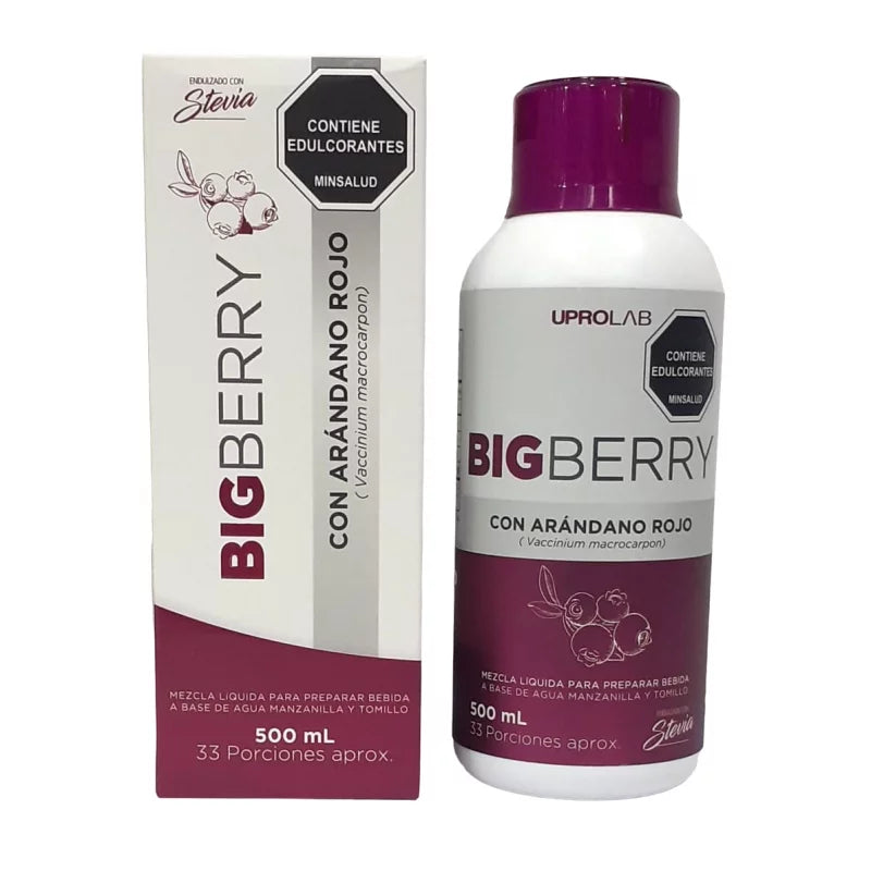 Bigberry Con Arandano Rojo - Uprolab - 500ml - Botiqui - Farmacia Homeopática
