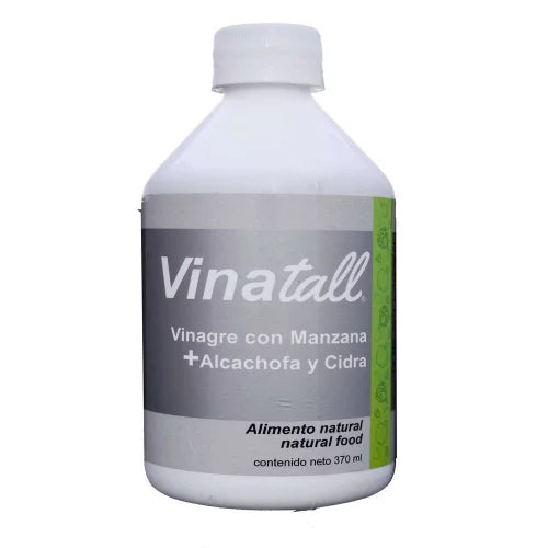 Vinatall Vinagre con Manzana, Alcachofa y Cidra - Herbal Medik - 370ml - Botiqui - Farmacia Homeopática