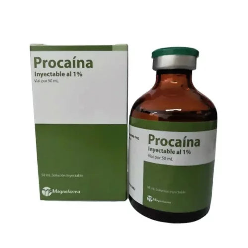 Procaína al 1% Inyectable - Magnofarma - 50ml - Botiqui - Farmacia Homeopática