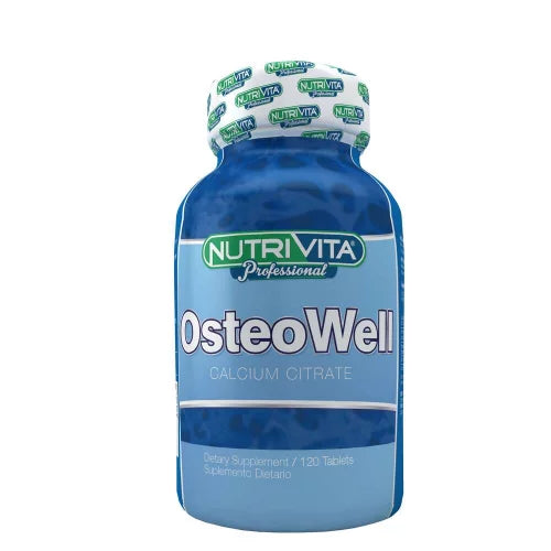 Osteowell - Nutrivita - 120 tab - Botiqui - Farmacia Homeopática