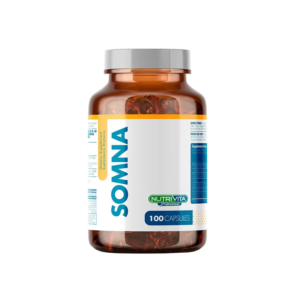 Somna - Nutrivita - 100 Cap - Botiqui - Farmacia Homeopática