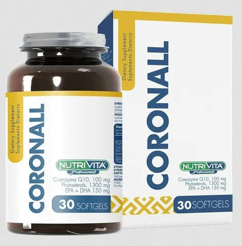 Coronall - Nutrivita - 60 Cap - Botiqui - Farmacia Homeopática