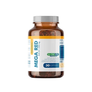 Mega Red - Nutrivita - 30 Cap - Botiqui - Farmacia Homeopática