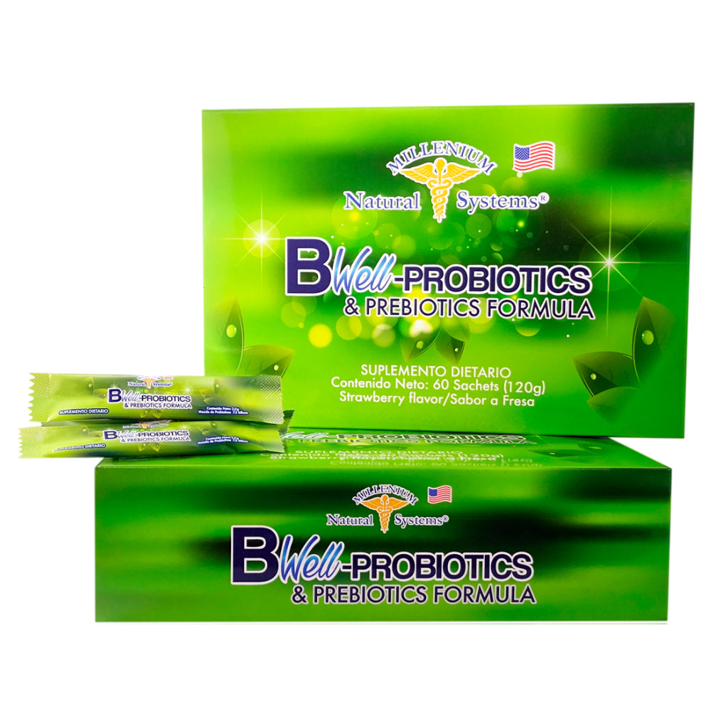 Bwell Probiotics & Prebiotics x 60 Sachets