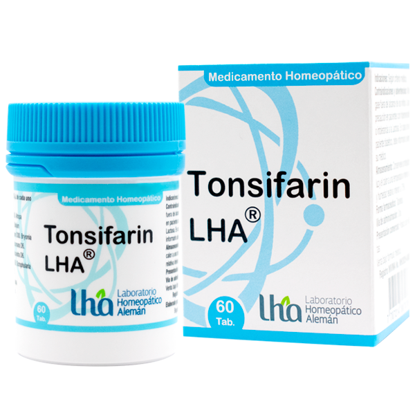 Tonsifarin Comprimidos - LHA - 60 tab - Botiqui - Farmacia Homeopática