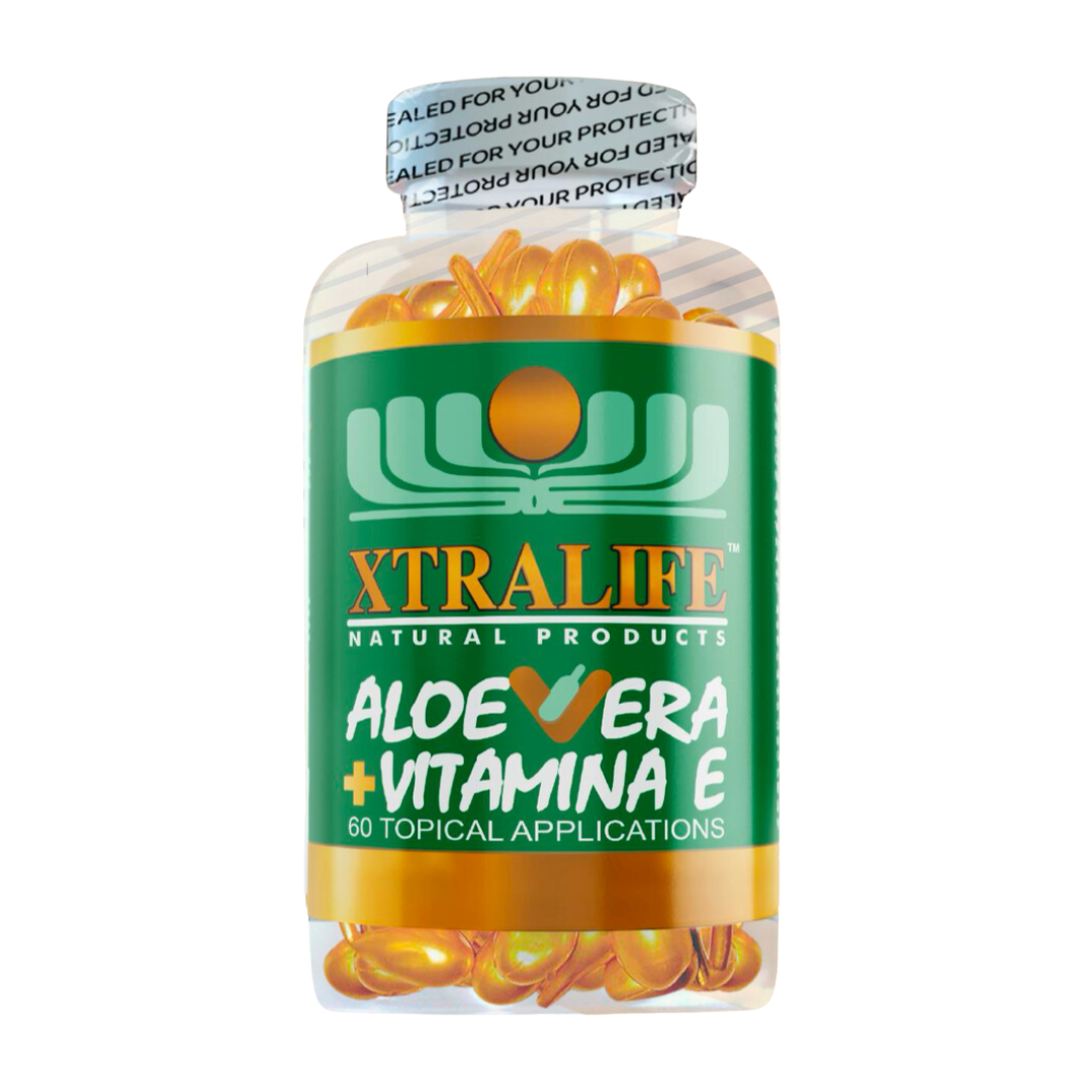 Aloe Vera + Vitamina E Tópica - Xtralife - 60 Cap