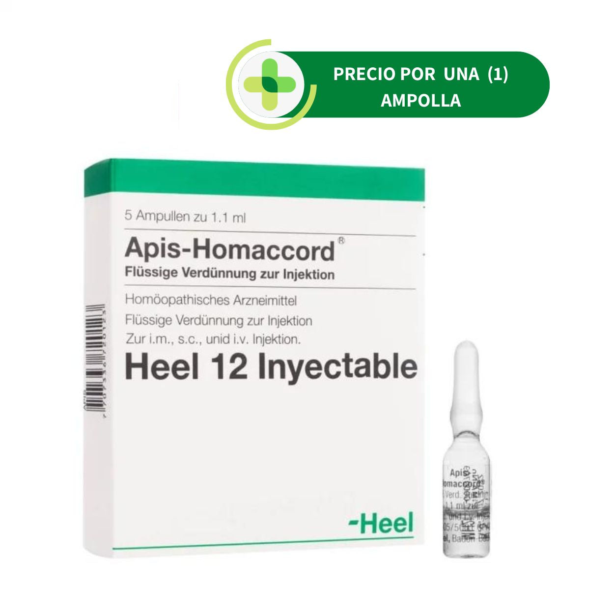 Apis Homaccord Ampolla - Heel - 1.1 ml