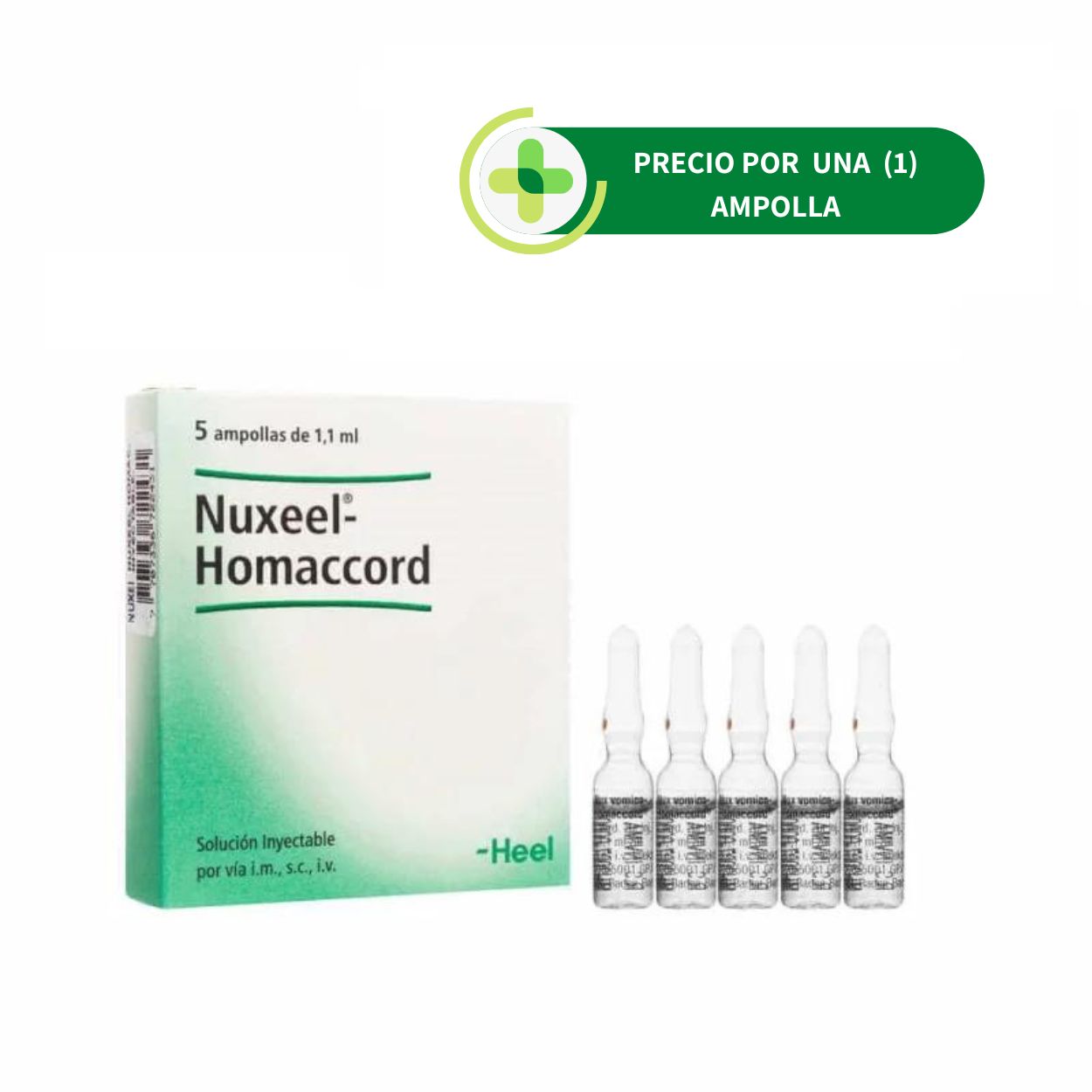 Nuxeel Homaccord Ampolla - Heel - 1.1 ml