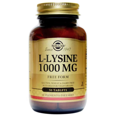 L Lysine 1000 mg - Solgar