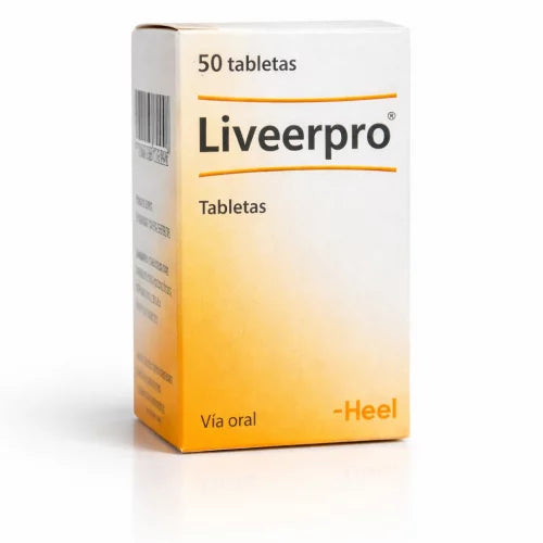 Liveerpro - Heel - 50 Tabletas - Botiqui - Farmacia Homeopática