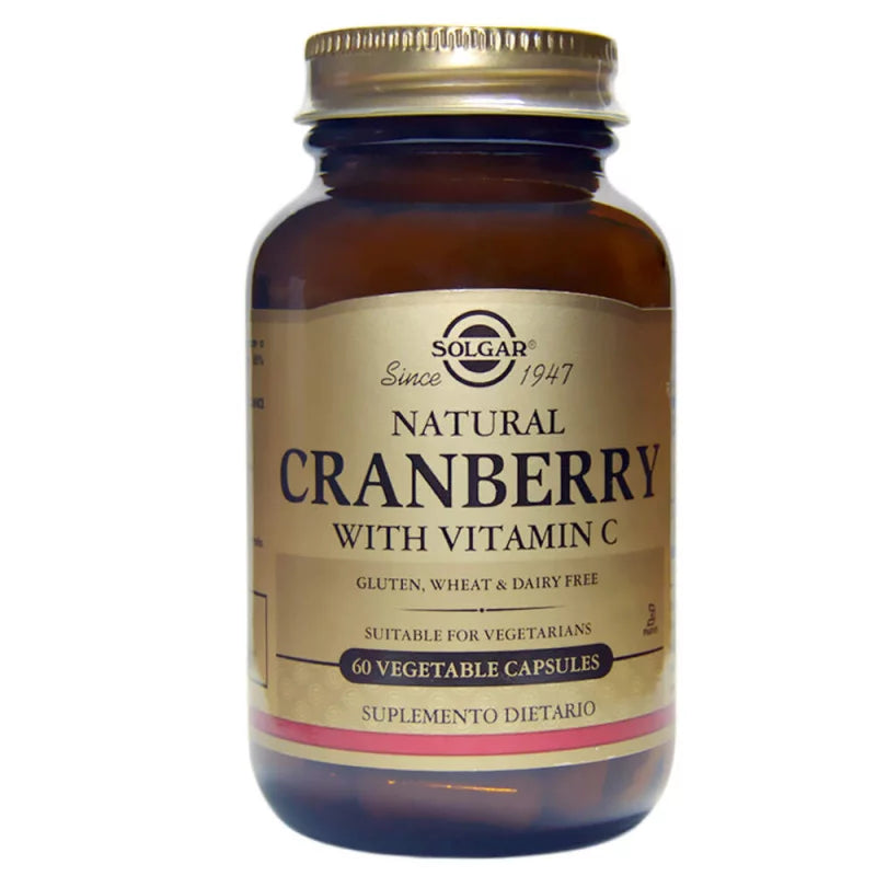 Natural Cranberry con Vitamin C - Solgar