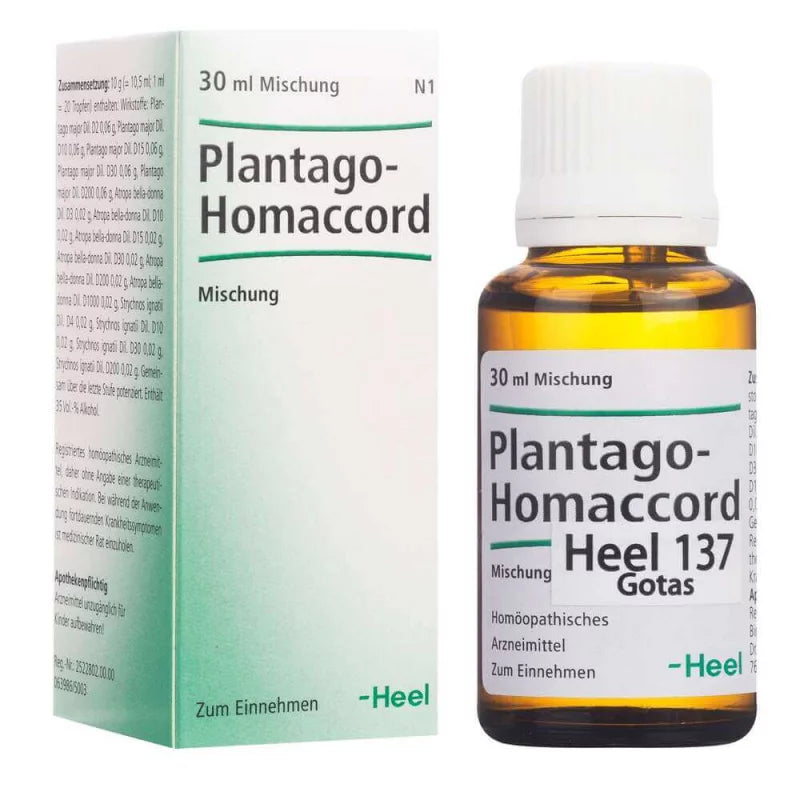 Plantago Homaccord - Heel - Gotas