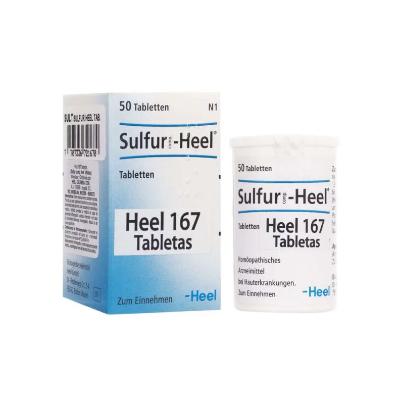 Sulfur Heel - Heel - 50 Tabletas
