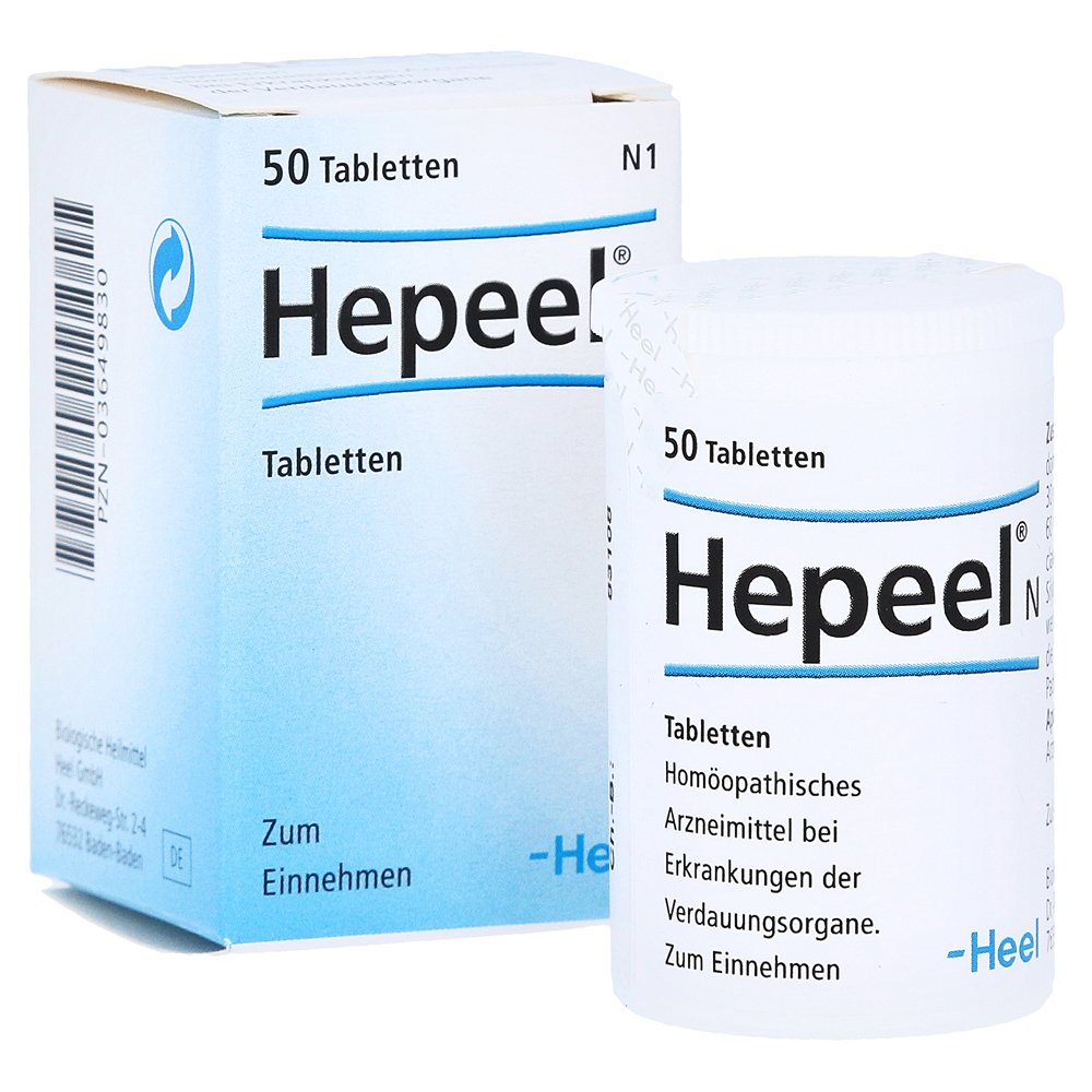 Hepeel - Heel - 50 Tabletas - Botiqui
