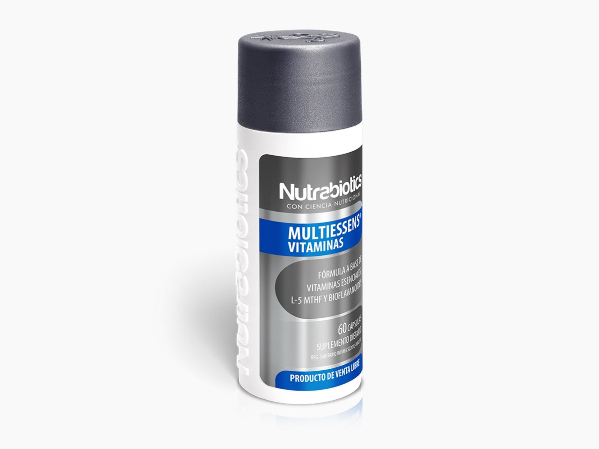 Multiessens Vitaminas - Nutrabiotics - 60 Cápsulas - Botiqui