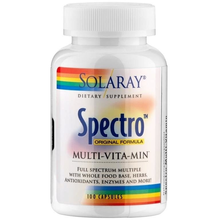 Spectro - Solaray - 100 Cápsulas - Botiqui