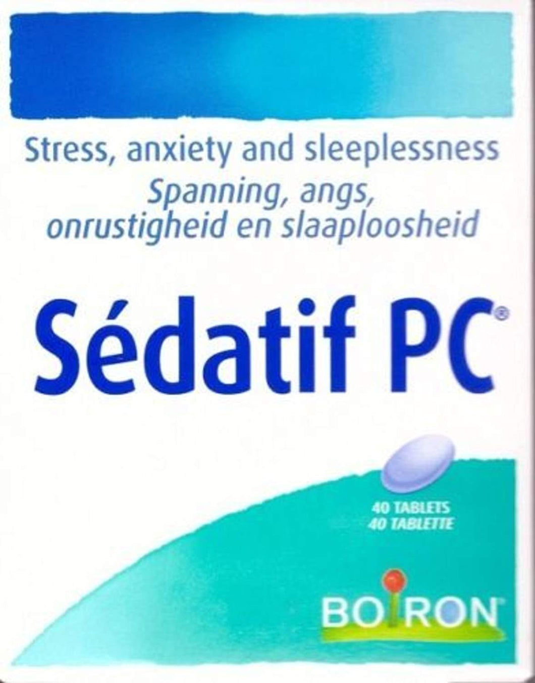 Sedatif - Boiron - 40 Comprimidos - Botiqui