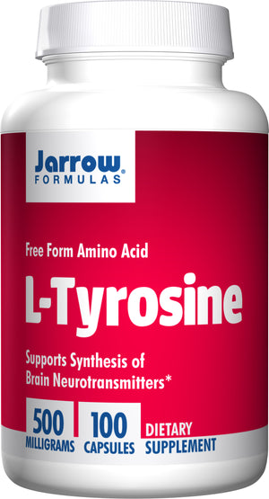 L-Tyrosine - Jarrow - 100 Cápsulas - Botiqui