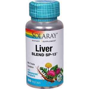Liver Blend SP-13 - Solaray - 100 Cápsulas - Botiqui