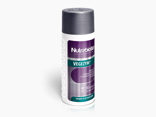 Vegezym - Nutrabiotics - 90 Cápsulas - Botiqui