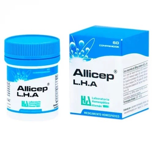 Allicep - Laboratorio Homeopático Alemán LHA - 60 comprimidos