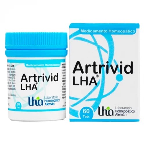 Artrivid Tabletas - Laboratorio Homeopático Alemán LHA - 60 tabletas