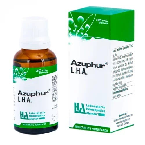 Azuphur Lha Gotas Lha 30ml Botiqui Farmacia Homeopatica