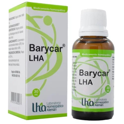 Barycar Gotas - Laboratorio Homeopático Alemán LHA - 30ml