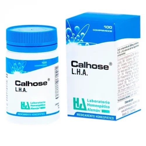 Calhose - Laboratorio Homeopático Alemán LHA - 100 Comprimidos