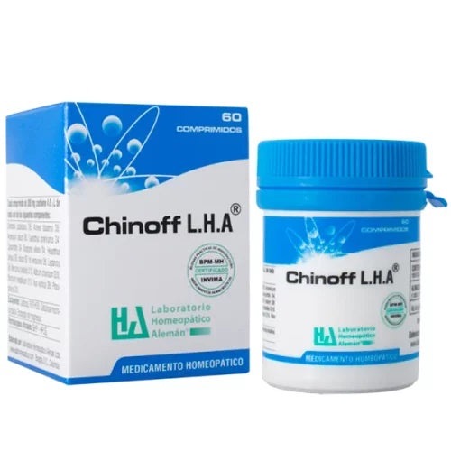 Chinoff - Laboratorio Homeopático Alemán LHA - 60 comprimidos