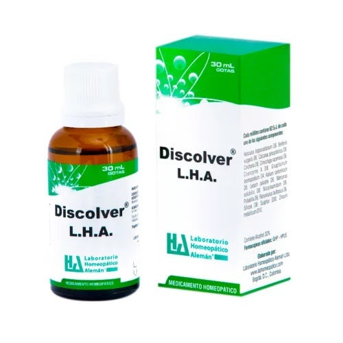 Discolver LHA Gotas - Laboratorio Homeopático Alemán LHA - 30ml