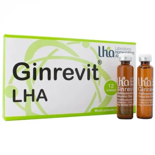 Ginrevit LHA - Laboratorio Homeopático Alemán LHA - 12 viales