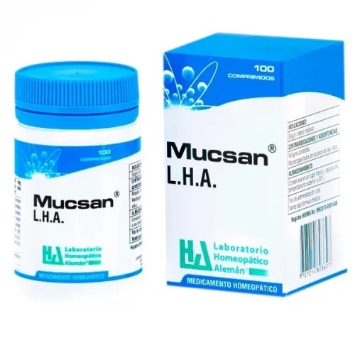 Mucsan - Laboratorio Homeopático Alemán LHA - 100 tab