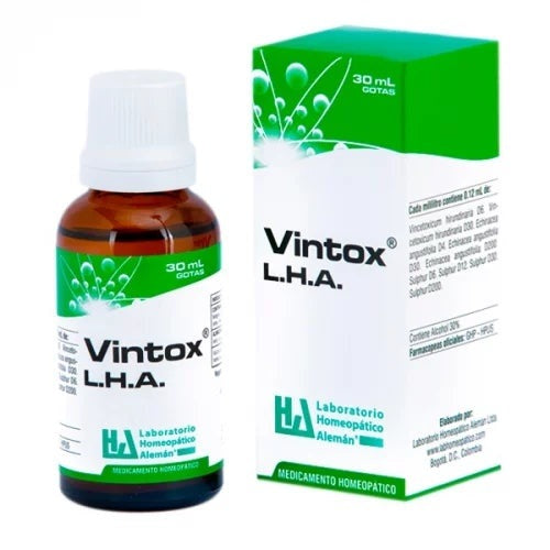 Vintox LHA Gotas - Laboratorio Homeopático Alemán LHA - 30 ml